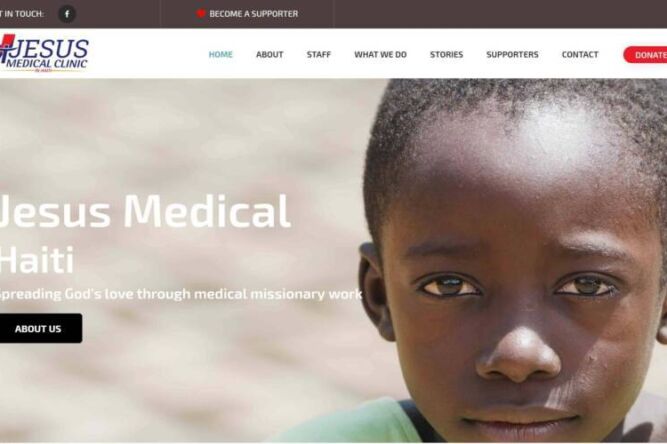 Jesus Medical, Web Design for Nonprofits